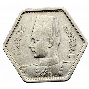 Egipt, Farouk, 2 qirsh 1944