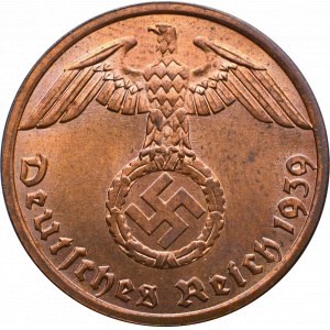 III Rzesza, 1 pfennig 1939 A