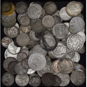 Zestaw inwestycyjny, monety świata - 1 kg srebra (2)
