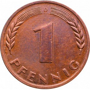 Niemcy, 1 pfennig 1948