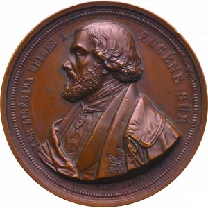 Belgia, Medal francuskiego pisarza Eugëne Süe 1844