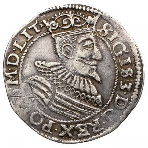 Zygmunt III Waza, Szóstak 1595, Wschowa - rzadkość, nieopisany wariant
