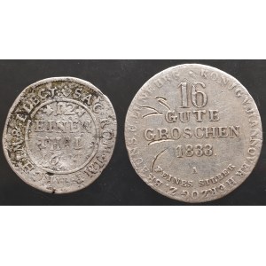 Niemcy, zestaw dwóch srebrnych monet