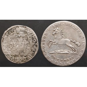 Niemcy, zestaw dwóch srebrnych monet