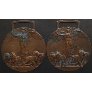 Włochy, Medal zestaw medali Wielka Wojna