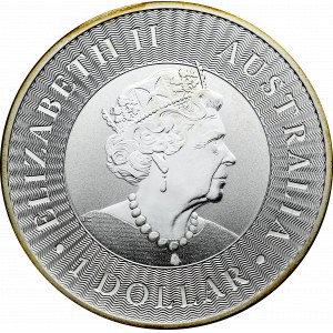 Australia, 1 dolar 2019 - uncja czystego srebra