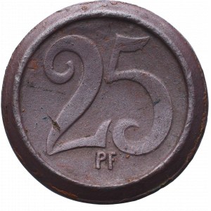 25 pfennig 1921 Bunzlau / Bolesławiec