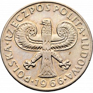 PRL, 10 złotych 1966 - Mała kolumna