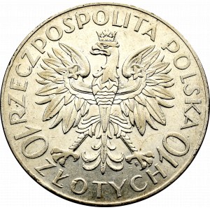 II Rzeczpospolita, 10 złotych 1933 Traugutt