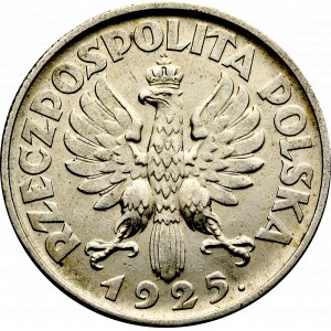 II Rzeczpospolita, 1 złoty 1925 Głowa kobiety