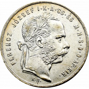 Węgry, Franciszek Józef, 1 forint 1879 Kremnica