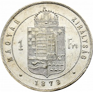 Węgry, Franciszek Józef, 1 forint 1879 Kremnica