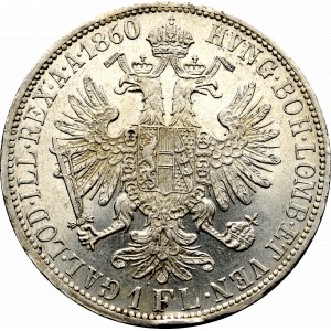 Austria, Franciszek Józef, 1 floren 1860