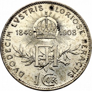 Austria, Franciszek Józef, 1 korona 1908