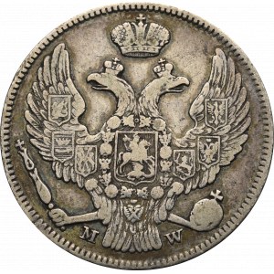 Zabór rosyjski, Mikołaj I, 30 kopiejek=2 złoty 1837 Warszawa