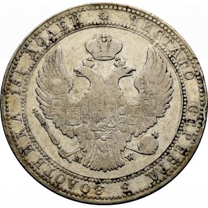 Zabór rosyjski, 3/4 rubla=5 złotych 1835 MW