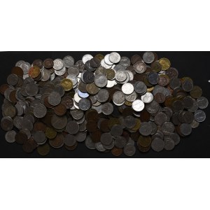 Królestwo Włoch, duży zbiór obiegowych monet do 1943 (2,32 kg)