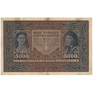 5000 marek polskich 1920 III Serja B