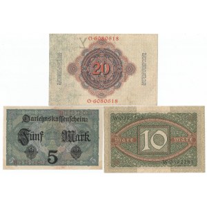 Niemcy, zestaw banknotów