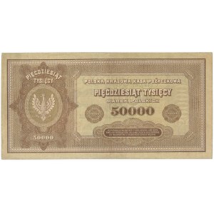 II RP, 50 000 marek polskich 1922 C