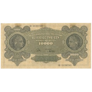 II RP, 10000 marek polskich 1922 H