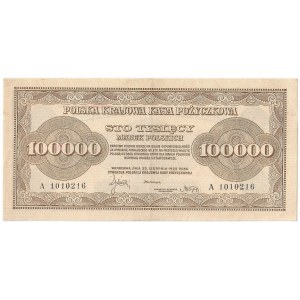 II RP, 100 000 marek polskich 1923 A