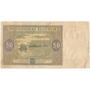 PRL, 50 złotych 1946 B