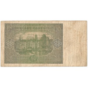 PRL, 500 złotych 1946 F