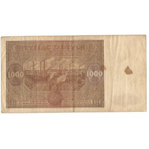 PRL, 1000 złotych 1946 P