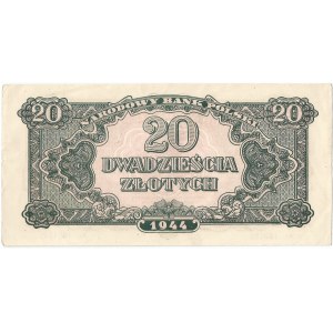 PRL, 20 złotych 1944 Ar - owe