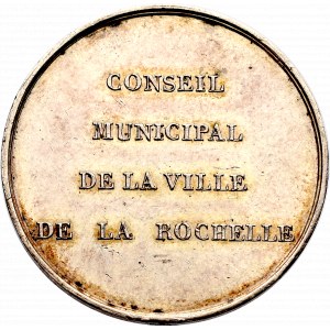 Francja, Medal 1836 La Rochelle