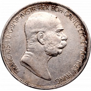 Austria, 5 koron 1909