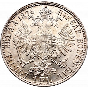 Austria, Franciszek Józef, 1 floren 1878