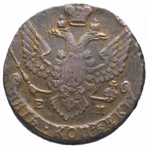 Rosja, Katarzyna II, 5 kopiejek 1790