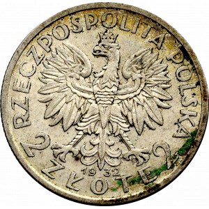 II Rzeczpospolita, 2 złote 1932 Głowa kobiety