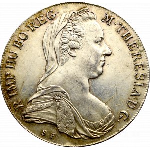 Austro-Węgry, Maria Teresa, Talar 1780 nowe bicie