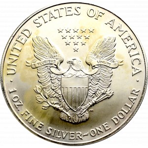 USA, 1 dolar 1999 - malowany