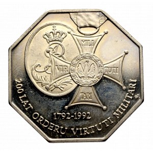 III RP, 50.000 złotych 1992 Virtuti Militari