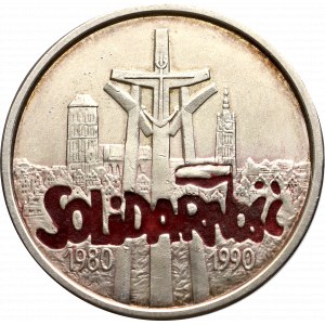 III RP, 100.000 złotych 1990 - malowane