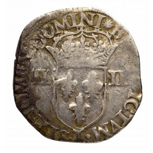 Francja/Polska, Henryk III Walezy, 1/4 ecu 1581