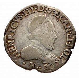 Francja/Polska, Henryk III Walezy, Teston 1575