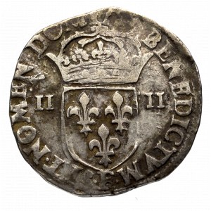 Francja/Polska, Henryk III Walezy, 1/4 ecu 1579