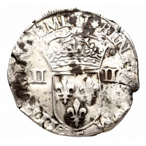 Francja/Polska, Henryk III Walezy, 1/4 ecu 1585