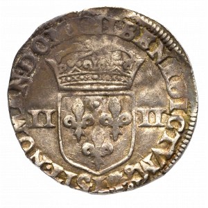 Francja, Henryk IV, 1/4 ecu 1598