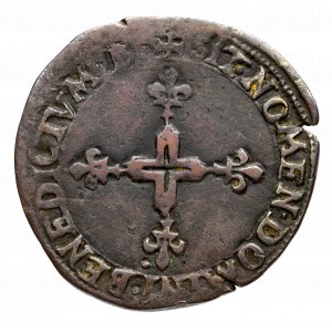 Francja/Polska, Henryk III Walezy, Liard 1587