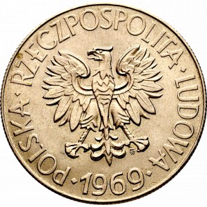 PRL, 10 złotych 1969 Kościuszko