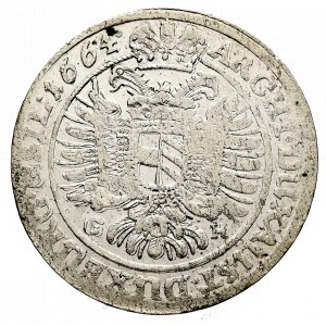 Śląsk, Leopold I, 15 Krajcarów 1664 Wrocław
