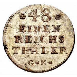 Niemcy, Fryderyk II, 1/48 talara 1749, Cleve