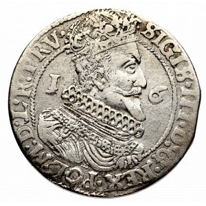 Zygmunt III Waza, Ort 1623/4, Gdańsk - PRV przebitka daty