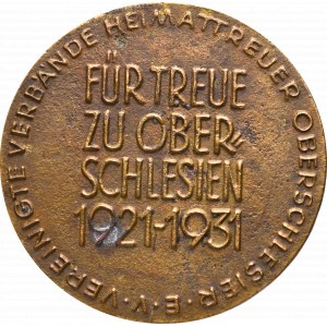 Niemcy, Medal Za Wierność Górnemu Śląskowi